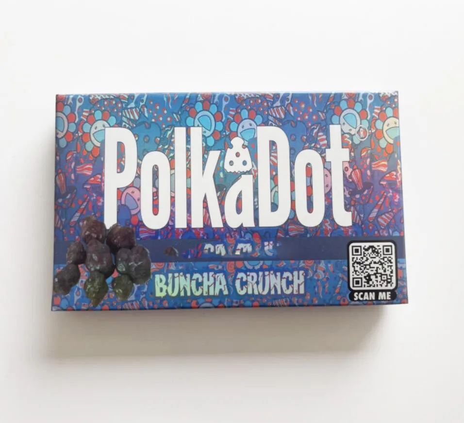 Polkadot Buncha Crunch Magic Mushroom Chocolate Bar
