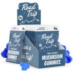 Desert Stardust Magic Mushroom Road Trip Gummies - Blue Raspberry