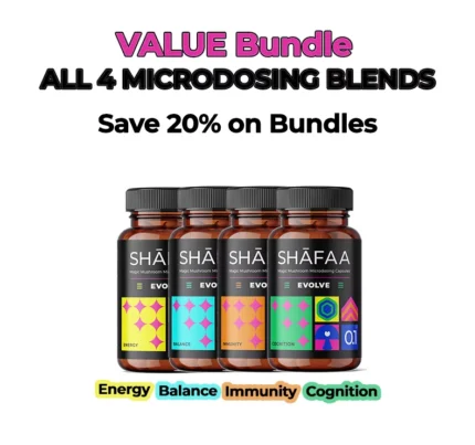 HOME / CAPSULE STACKS ALL Blends Bundle Microdosing Shrooms Capsules