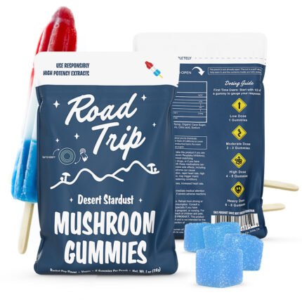 Desert Stardust Magic Mushroom Road Trip Gummies - Rocket Pop