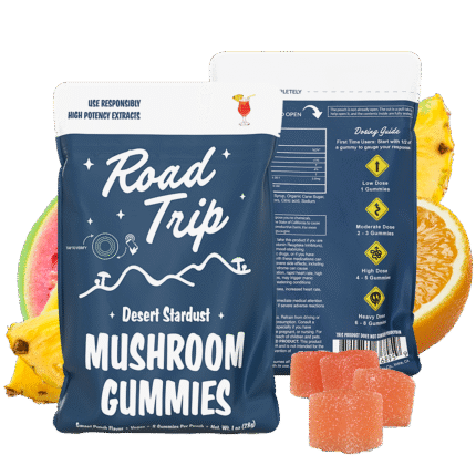 Desert Stardust Magic Mushroom Road Trip Gummies - Sunset Punch