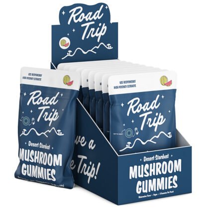 Desert Stardust Magic Mushroom Road Trip Gummies - Watermelon