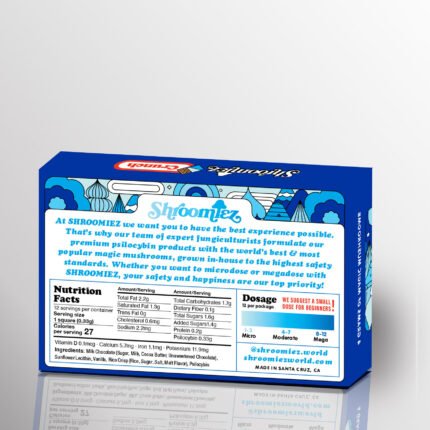 Shroomiez Crunch Mushroom Chocolate Bar - 4g Psilocybin