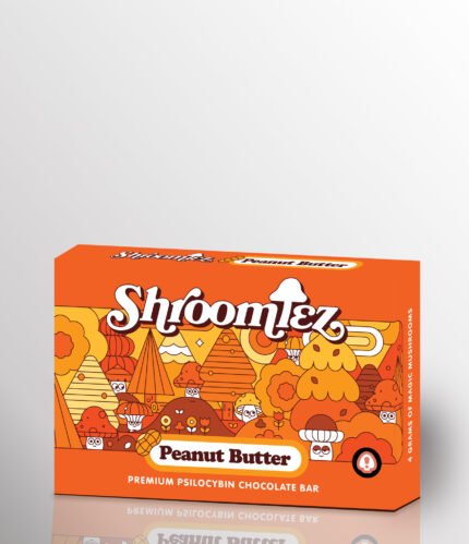 Shroomiez Peanut Butter Mushroom Chocolate Bar - 4g Psilocybin